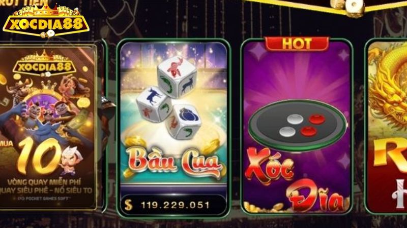 Hướng dẫn cách chơi game bầu cua Xocdia88 cho người mới 